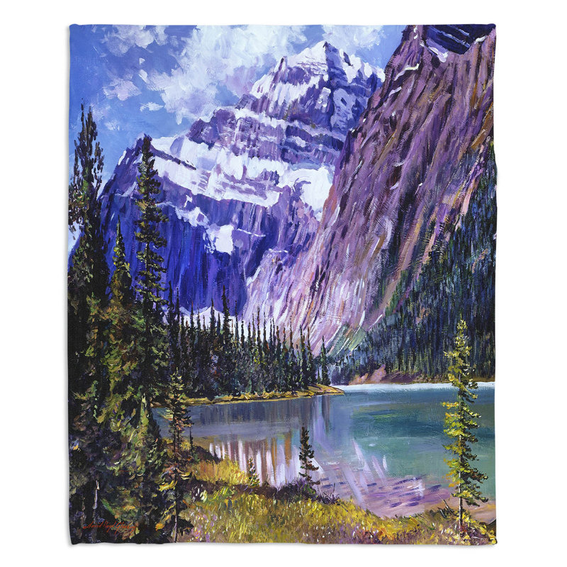 Hand Woven Throw Blanket, 68" x 80"