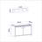 Modern Shoe Cabinet with 2 Drawers, White & Black Design, 31.5 x 17.7 x 13.8 inches | 100% Melamine Coated Particle Board, PVC Edgebanding | Wall-Mountable, Multiple Shelves, Stylish Storage Solution for Entryway-763870787