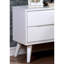 Table de chevet moderne blanche Mid-Century 2-1053179919