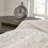 Reversible Bedspread Set Cream Queen