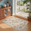 Geometric Floral Washable Non-Slip Area Rug-129040784-129040778