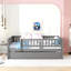 Lit de jour double en bois avec couchette et garde-corps, gris-931889288-931889295