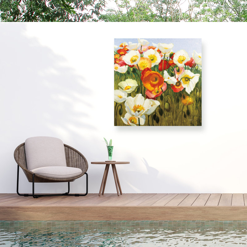 Shirley Novak Sunny Goodge Street Outdoor  Canvas, H 14 po x l 14 po