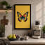 Specimen Butterfly Modern - Wrapped Canvas-1233736340-1233736342