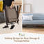 Chaise longue inclinable 59 po Coutant-1517546818