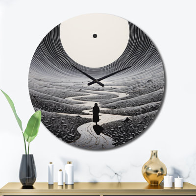 Horloge murale Desert Mirage Iii IV - Paysages