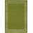 Carbie Abstract Machine Woven Chenille Indoor/Outdoor Area Rug in Green-584614509