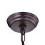 Lustre 5 lumières façon bougie Charybids