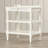 Baker Open Nightstand w/ Pull-Out Tray - Linen White-975483235