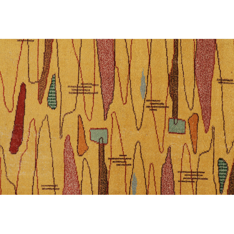 One-of-a-Kind 4'1x7' Hand Knotted Area Rug