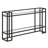 Uriel 52'' Glass Console Table-619699142