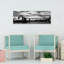 Sydney Harbour Bridge At Sunset Sydney Australia 1 Piece Wrapped Canvas Panoramic Wall Art-486820493