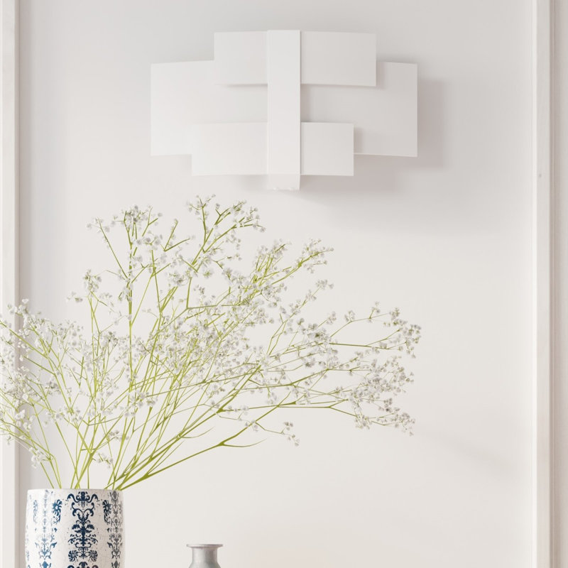 Forseti Flush Mount, Biały