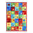 Furnish my Place Nielsville  745 ABC with Animal ABC Area Rug for Kids | Educational Alphabet | Animals Children Rug | Contemporary Design | Multicolor-1954709259