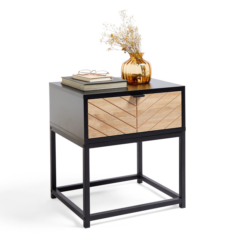 Dalton Side Table with Storage