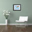 Childrens World Map by Michael Thompsett - Single Picture Frame Print on Canvas-10586681-10586682