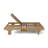 Bel-Air Outdoor Teak Wood Chaise Lounge