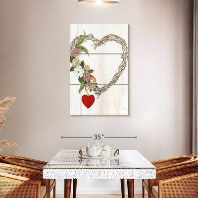 Couronne rustique Hardie Valentine