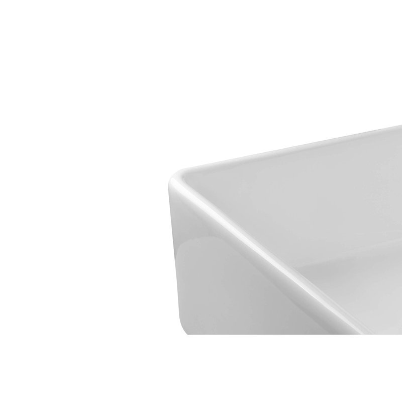 33.07'' L Single Bowl Fireclay Kitchen Sink