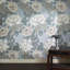 CHRYSANTHEMUM MAGNA Wallpaper - Byzantine 9'10" - full height wallpaper
