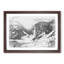 Yosemite National Park California in Abstract - Picture Frame Graphic Art Print-55759230-55759229