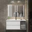 Armoire à pharmacie à double porte à fixation en surface 40X30 pouces à DEL, armoires à pharmacie pour salle de bain avec miroir de désembuage