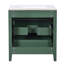 Meuble-lavabo simple 30 po avec lavabo en céramique-67407370