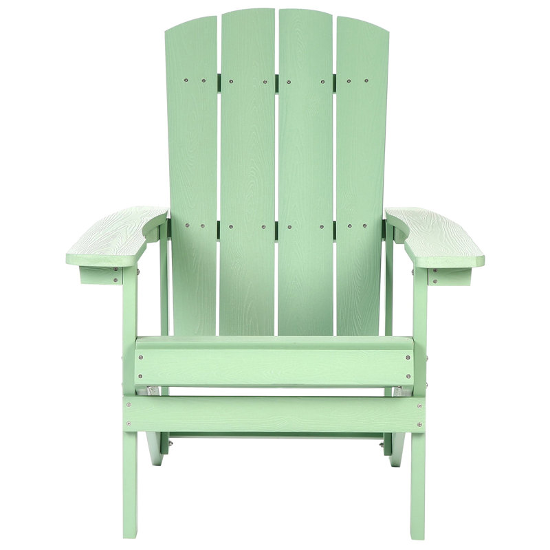 Adirondack Outdoor Adirondack Chair, Light Green