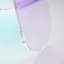 Table de bout en acrylique Table d'appoint ronde transparente Table d'appoint moderne Table d'appoint irisée