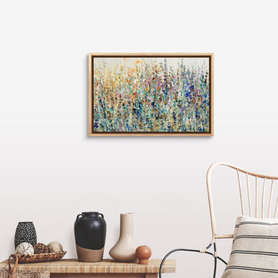 « Thicket Wildflowers » peinture sur toile