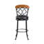 Chaise pivotante à hauteur de pub