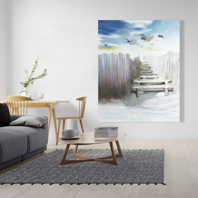 Break at the Beach - Marine Bedroom Canvas for Home Decor