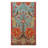 Blue Themed Multicolored Tree Rose And Peacock Patterned Vintage Decorative Rug-441693664