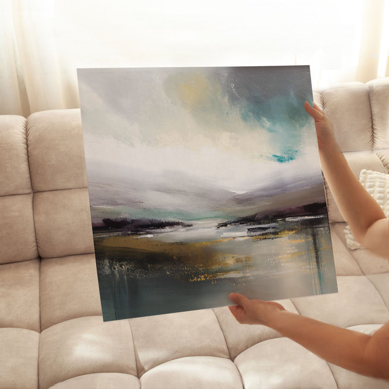 Abstract Lucid Dream II Transitional Unframed Art Print, 28" H x 28" W