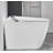 Starry Night Light Smart Toilet with Built-In Bidet | Auto Open/Close Seat, Foot Sensor, Warm Water & Dryer | LED Display, Modern Bathroom Design-116782824
