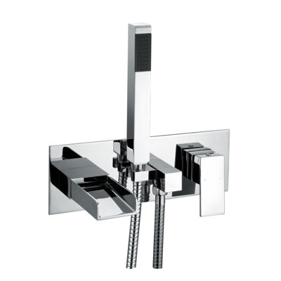Carlisle Wall Bath Shower Mixer Bath Filler with Diverter