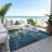 Machine Washable Indoor/Outdoor Xhevrie Navy Rug-1435283642