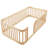 Floor Bed With Fence-294777412-270618295