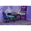 Lit mezzanine avec bureau Gaming, DEL