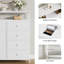 96 cm W Chest of 8 Drawers-533680116