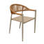 Fauteuil de salle à manger rotin intérieur / extérieur-106918351