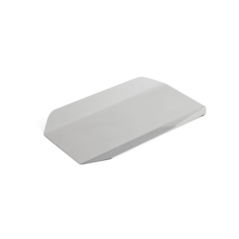 Twofold Stainless Steel Tray, Stainless, 1" H x 14" W x 9" D