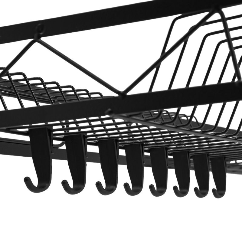 Steel Over The Sink Dish Rack, 32.28" H x 33.46" W x 11.02" D