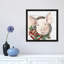 Christmas Pig by Anne Tavoletti - Floater Frame Painting on Canvas-384967995-384967994