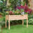 Rigney  Outdoor Fir Wood Elevated Planter with Fabric Liner & Drainage Holes-1890617988-1926726155
