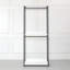 Walk-in wood closet system (with metal frame)-2141003947