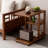 Mobile sideboard storage rack