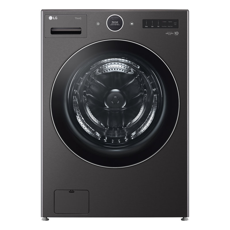 LG Mega Capacity Smart Front Load Washer with AI DD® 2.0 Built-In Intelligence & TurboWash® 360®, 5.0 cu. ft.