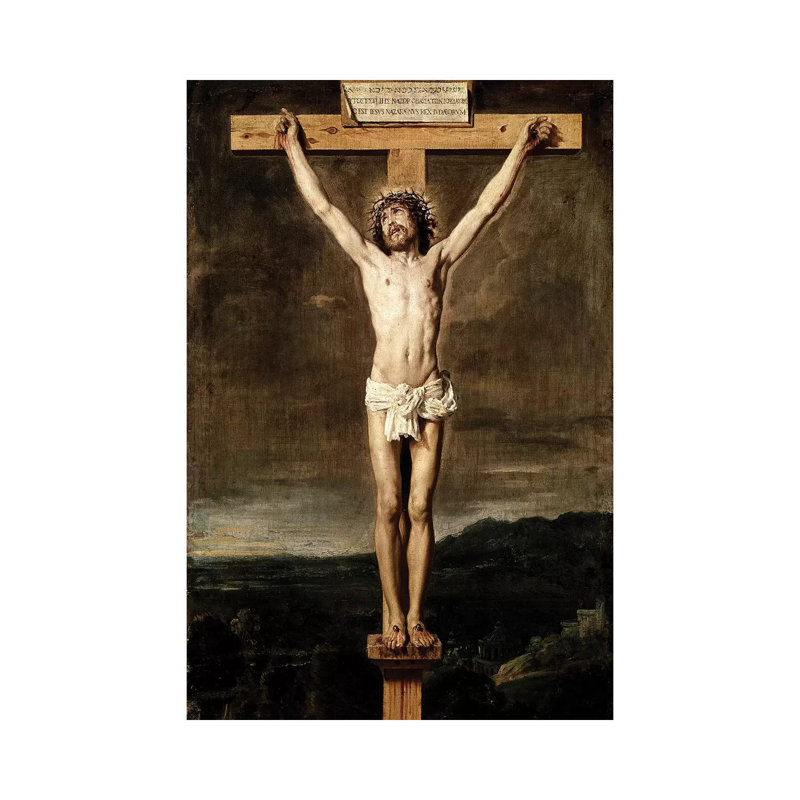 Crucifixion, 1631 by Diego Velázquez - Wrapped Canvas Print, 30.48 cm H x 45.72 cm W