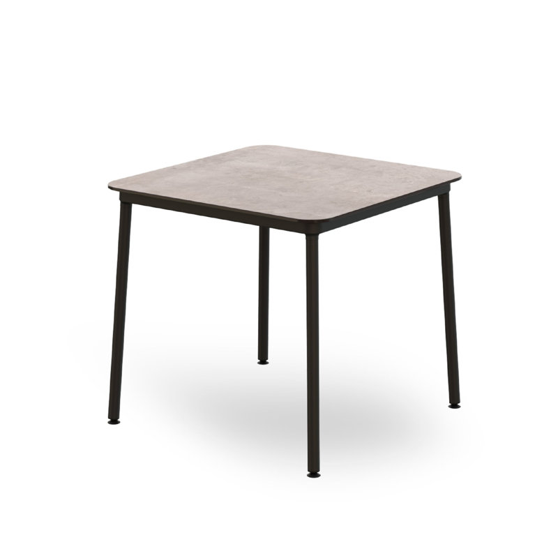 Table de salle à manger Hub, Ciment, H 29,53 po x L 31,5 po x l 31,5 po